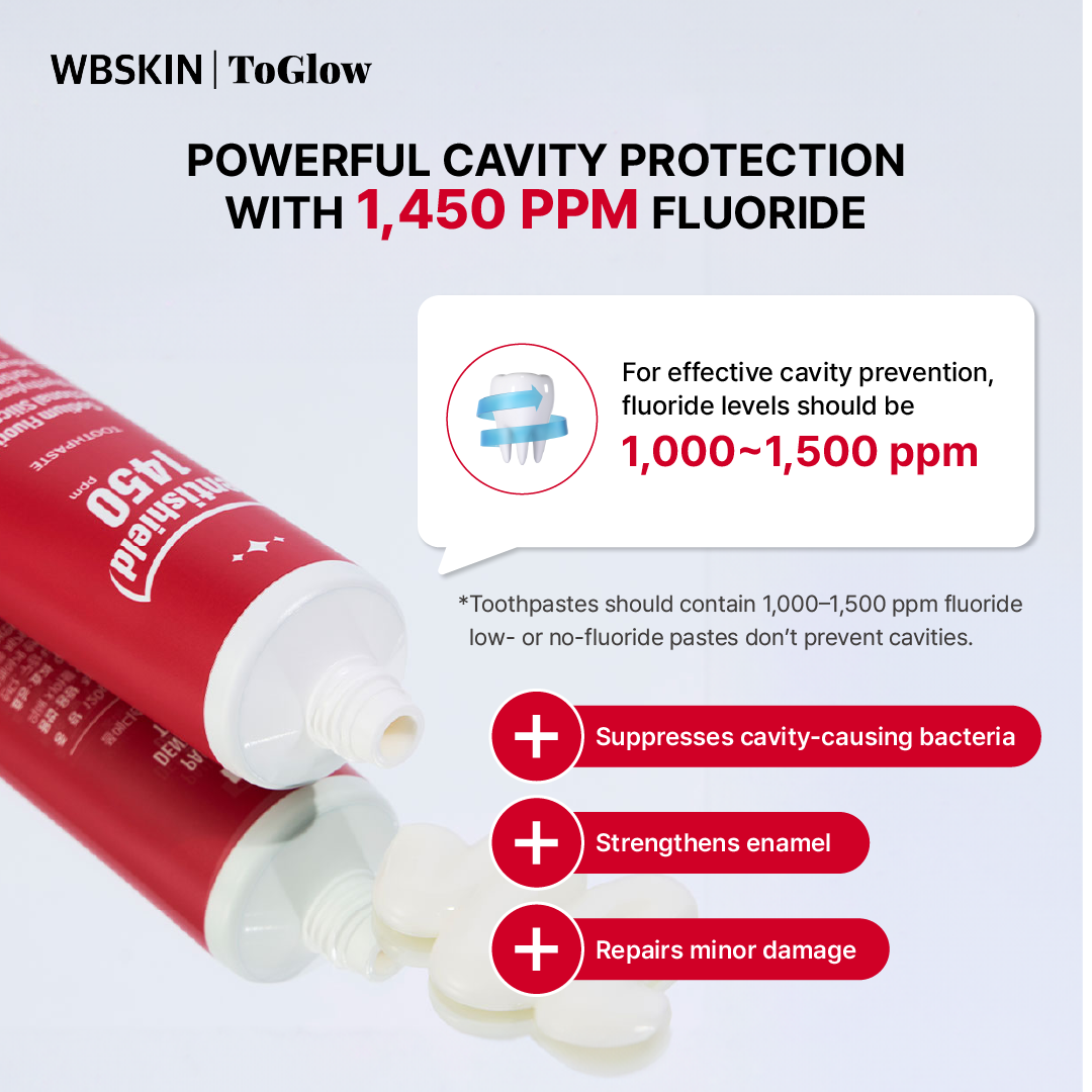 [PAUL MEDISON] Dentishield 1450 Toothpaste 120g | Protective Toothpaste with Fluoride for Strong Teeth
