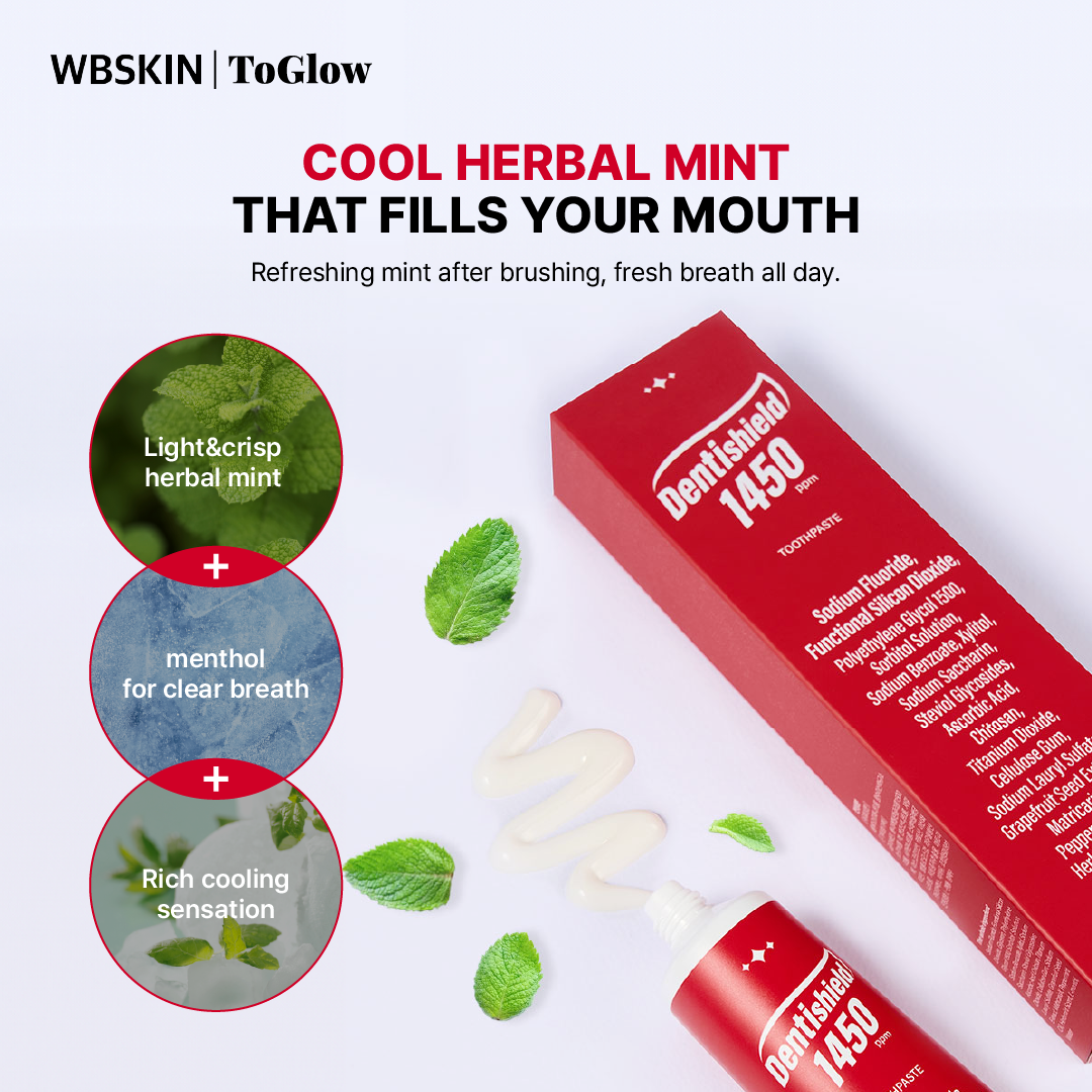 [PAUL MEDISON] Dentishield 1450 Toothpaste 120g | Protective Toothpaste with Fluoride for Strong Teeth