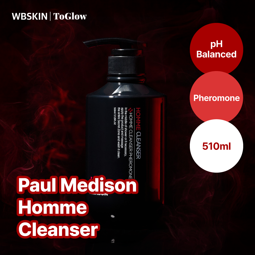 [PAUL MEDISON] Homme Cleanser Pheromone 510ml | Daily Cleanser for Clear, Energized Skin