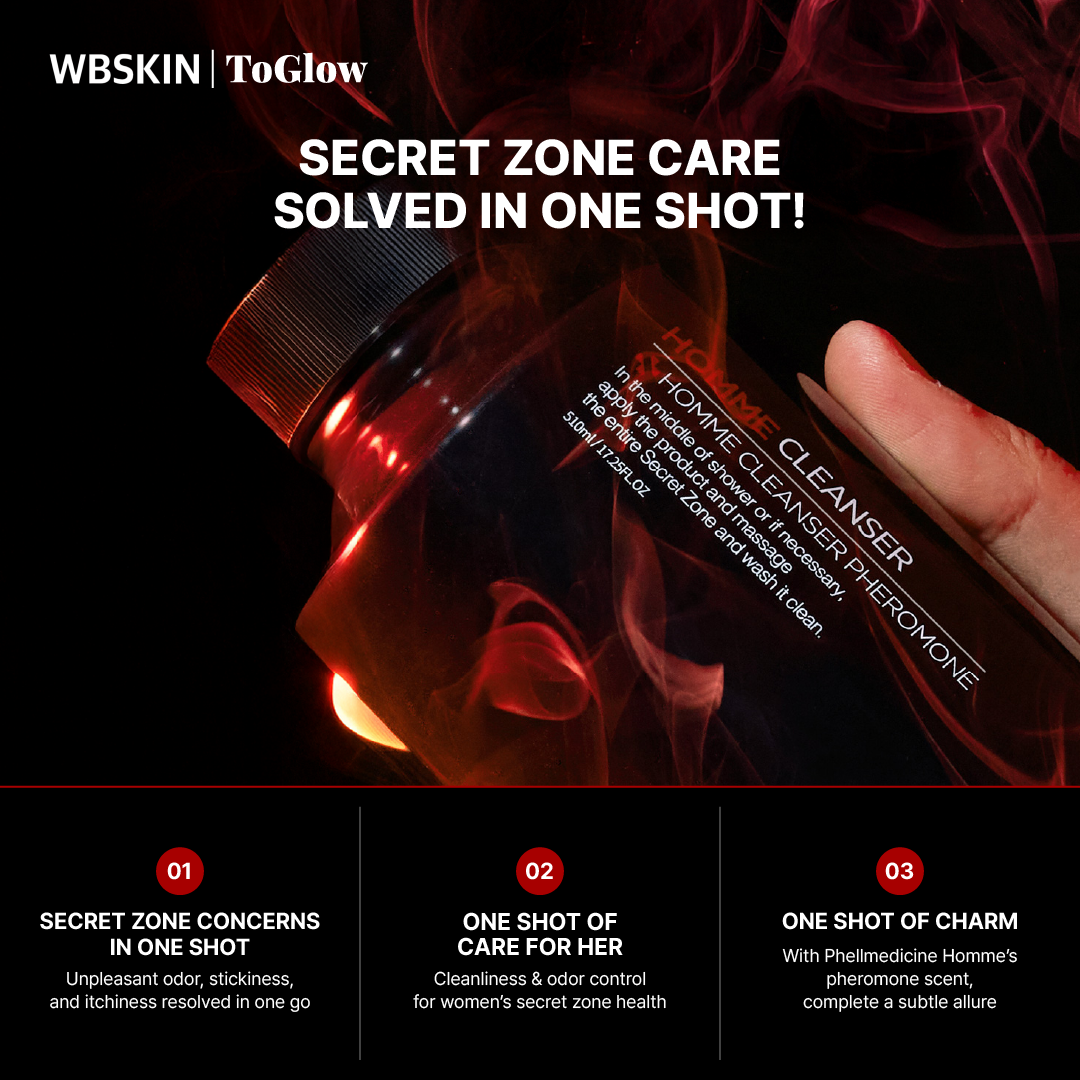 [PAUL MEDISON] Homme Cleanser Pheromone 510ml | Daily Cleanser for Clear, Energized Skin