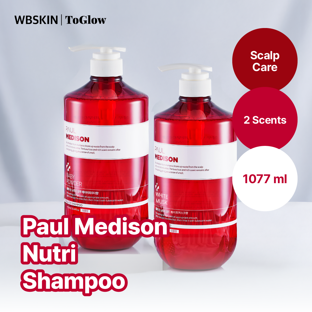 [PAUL MEDISON] Nutri Shampoo 1077ml | Gentle Nourishment for Healthy Hair