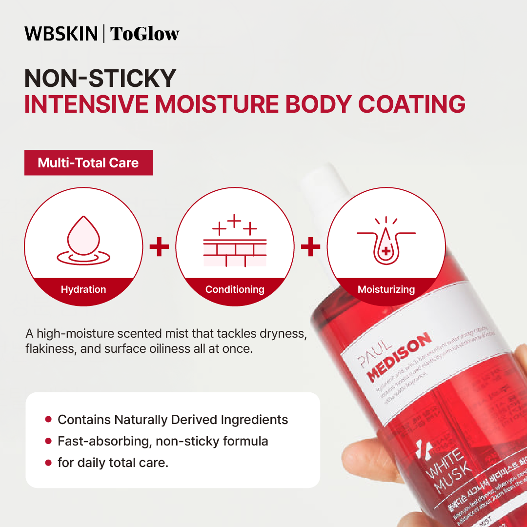 [PAUL MEDISON] Signature Body Mist 211ml | Long-Lasting Fragrance with Skin Hydration
