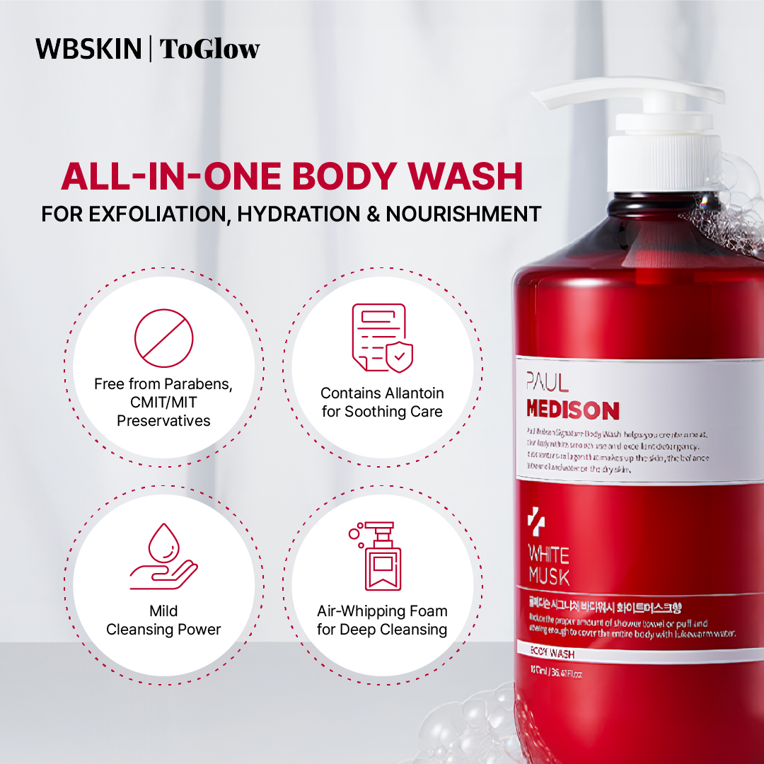 [PAUL MEDISON] Signature Body Wash 1077ml | Refreshing Cleanse for All Skin Types
