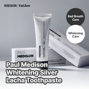 [PAUL MEDISON] Whitening Silver Lacha Toothpaste Alpha 150g | Whitening Toothpaste for Brighter Smile