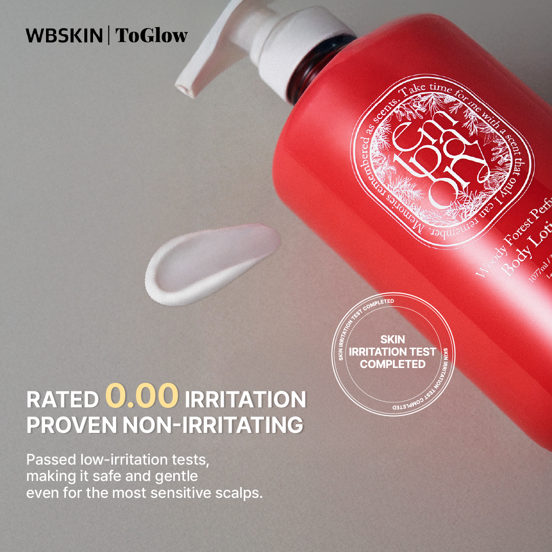 [temporary] Woody Forest Perfume Body Lotion 1077ml | Moisturizes Deeply and Calms Sensitive Skin