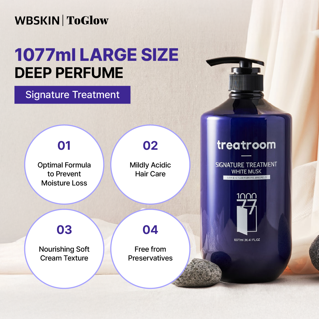 [treatroom] Signature Treatment 1077ml | Intensive Repair for Smooth, Resilient Hair